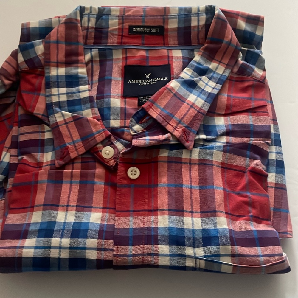American Eagle men’s soft flannel shirt xxl